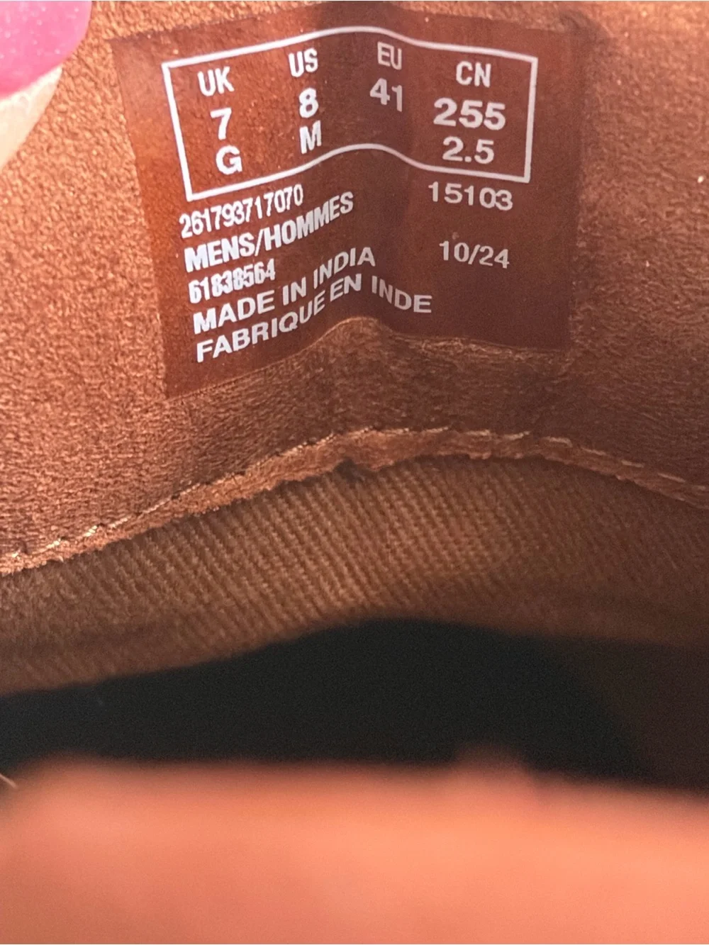 Clarks Men's Tan Leather Chukka Lace-Up Boots